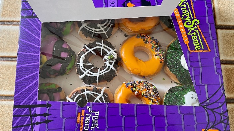 box of krispy kreme Haunted House Collection