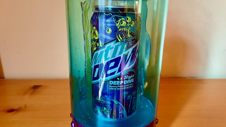 Mountain Dew Deep Dive closeup