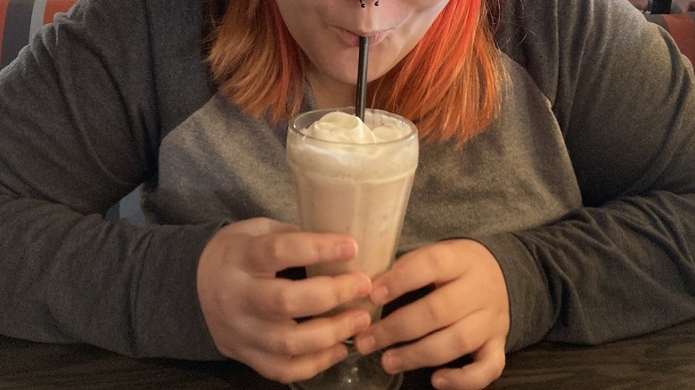 Oreo Peppermint Crunch Shake