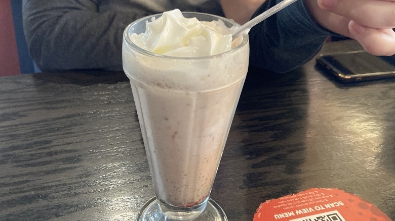 Oreo Peppermint Crunch Shake