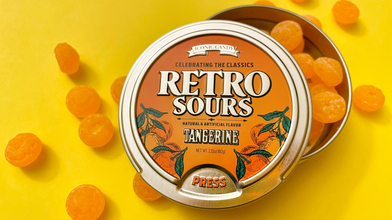 Retro Sours Tangerine flavor