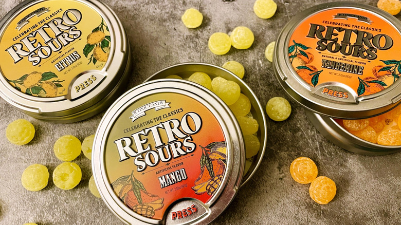 Retro Sours candies vs Altoids Sours