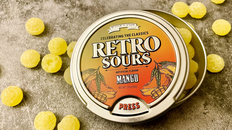 Retro Sours Mango Flavor