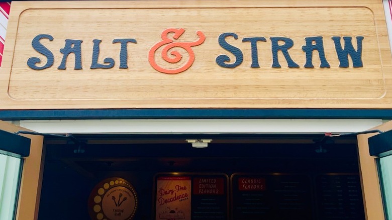 Salt & Straw store sign