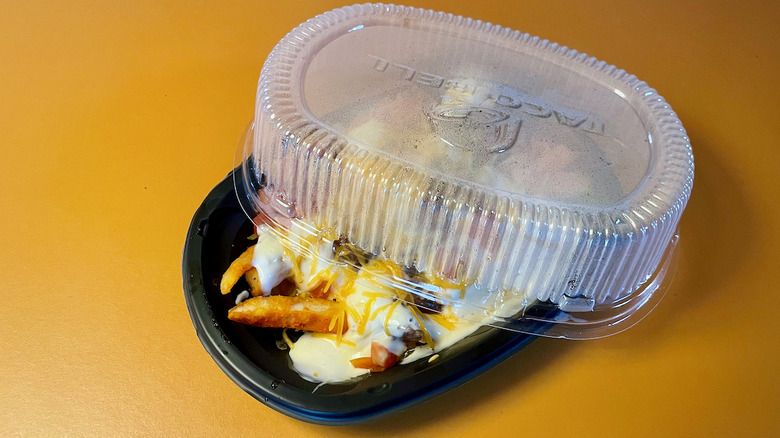 nacho fries with lid