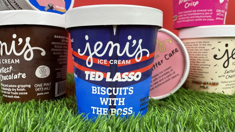 Six pack of Jeni's ice cream pints