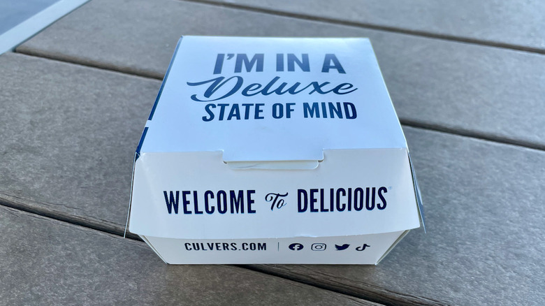 culver's box