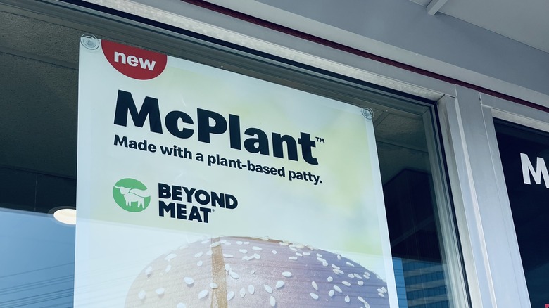 mcplant mcdonalds beyond meat burger fast food