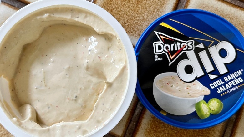 Doritos spicy rancho jalapeno dips