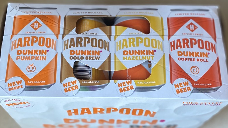 Top handle of Harpoon Dunkin' case