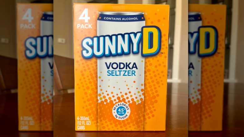 SunnyD Vodka Seltzer case