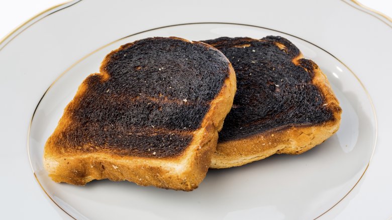 burnt toast