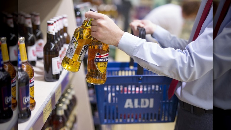 Alcohol at Aldi