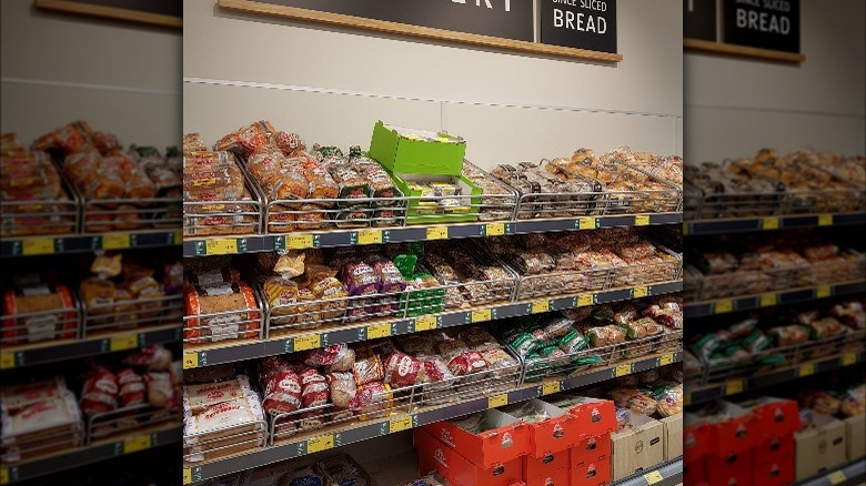 Bakery items at Aldi