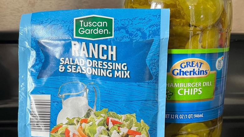 ranch seasoning and pickles