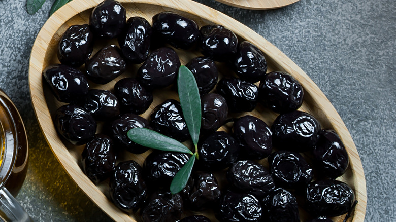 black olives