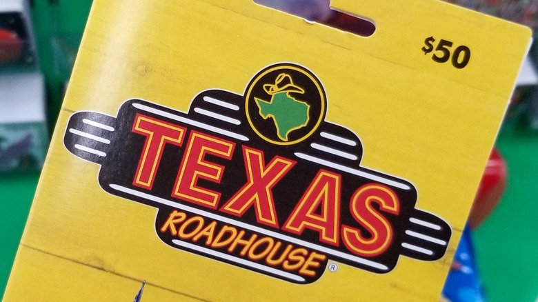 Texas Roadhouse gift card