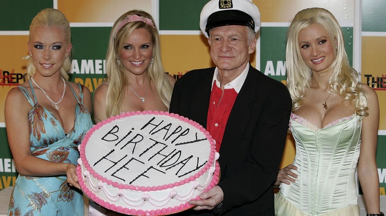 Hugh Hefner birthday cake