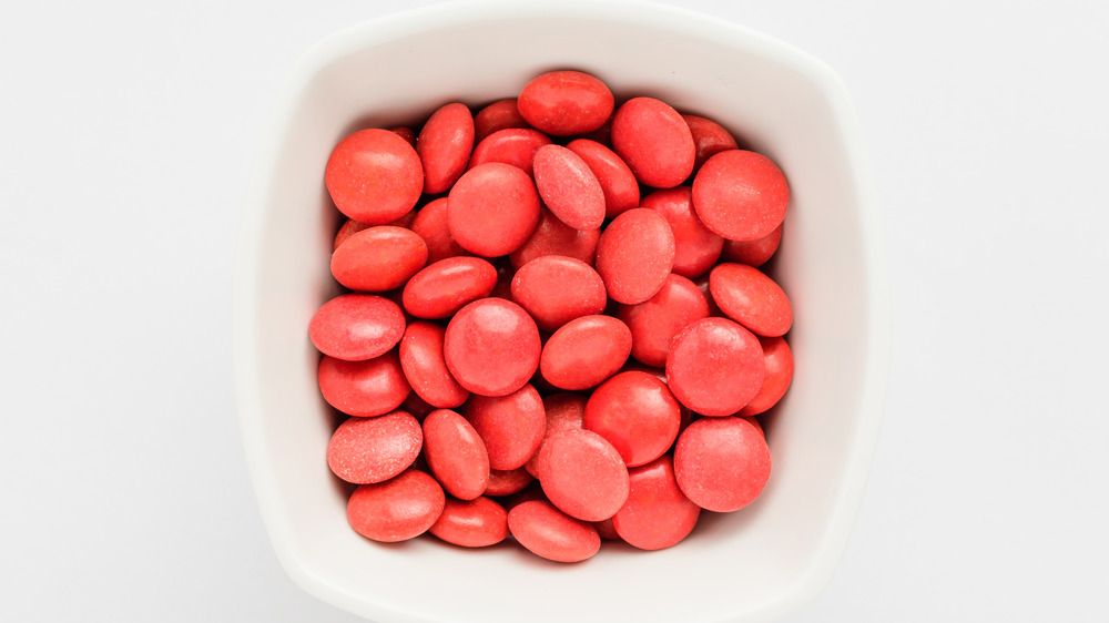 Red M&Ms Type Candy