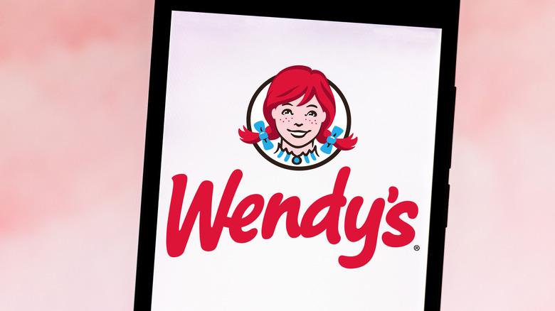 Wendy's app on phone