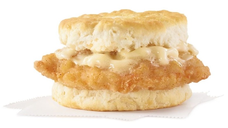 Wendy's Honey Butter Chicken Biscuit