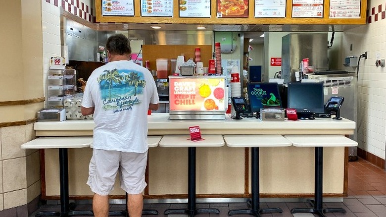 Wendy's interior