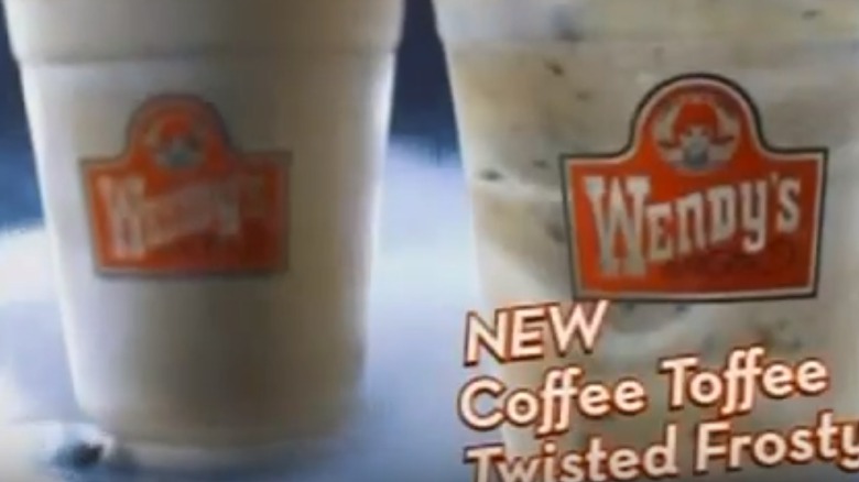 Wendy's coffee toffee twisted frosty