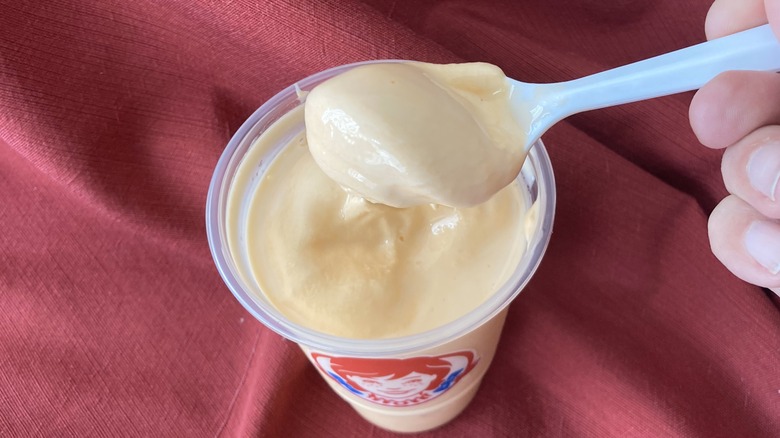 spoonful of Orange Dreamsicle Frosty