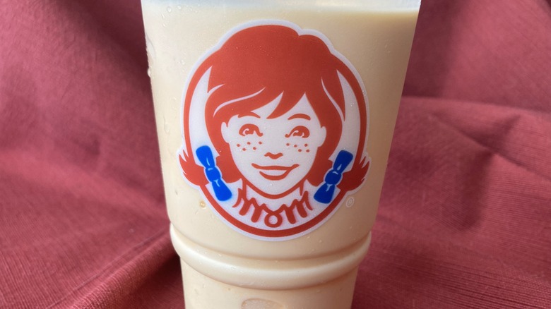 Wendy face on Frosty cup