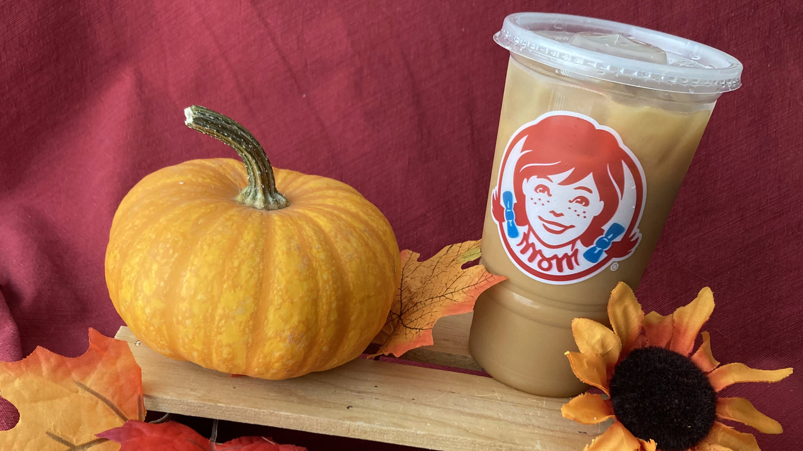Wendy's Pumpkin Spice Frosty Cream Cold Brew Review Pass On This
