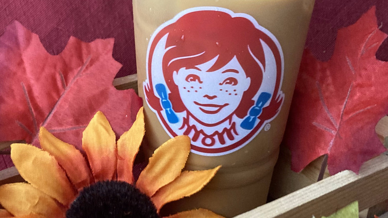 cup of Wendy's coffee
