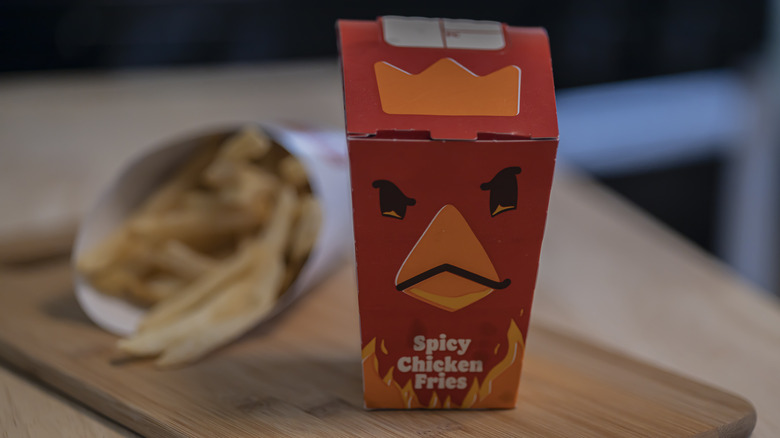 Burger King spicy chicken fries