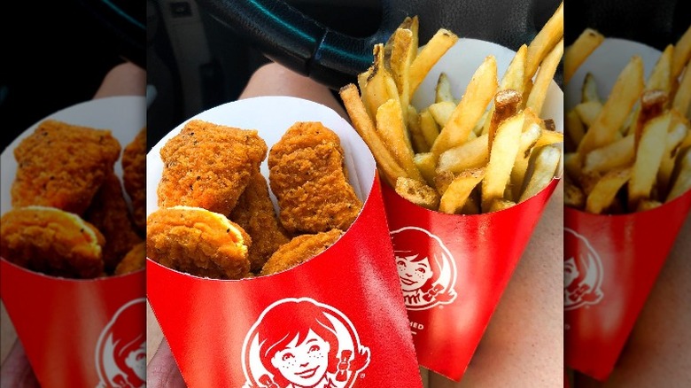 nuggets and fries