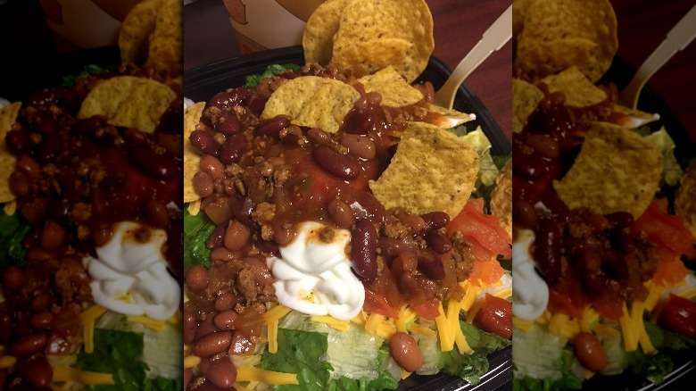 A Wendy's Taco Salad