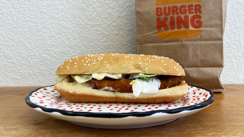 Burger King Chicken Sandwich Solo