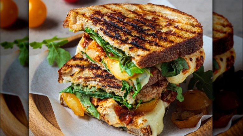 grilled cheese sandwiches