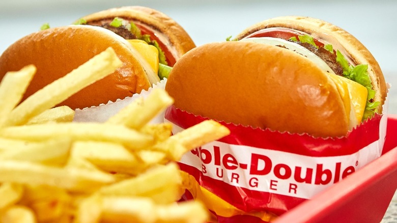 In-N-Out burgers and fries