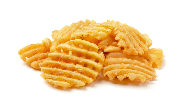 Waffle fries