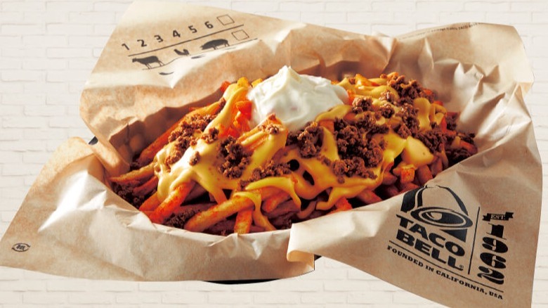 Taco Bell Japan loaded fries