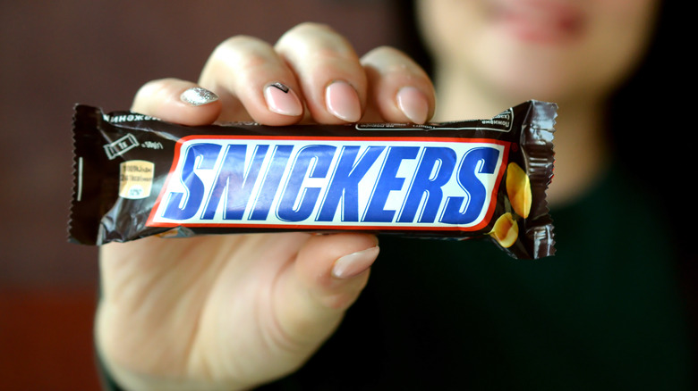 giving snickers