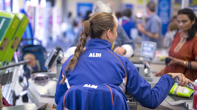 Aldi cashier