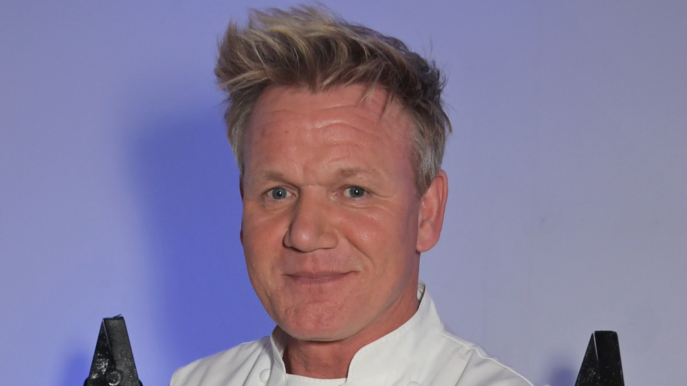 Gordon Ramsay smiling