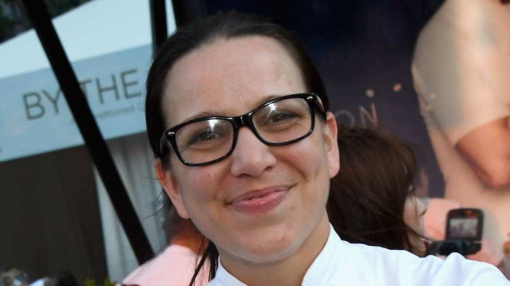 Hell's Kitchen Judge Christina Wilson glasses