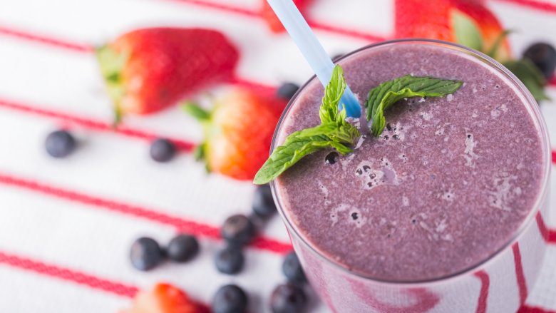 Purple smoothie