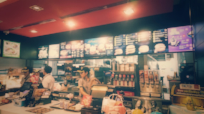 interior of a mcdonald's