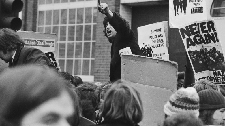 student protesters