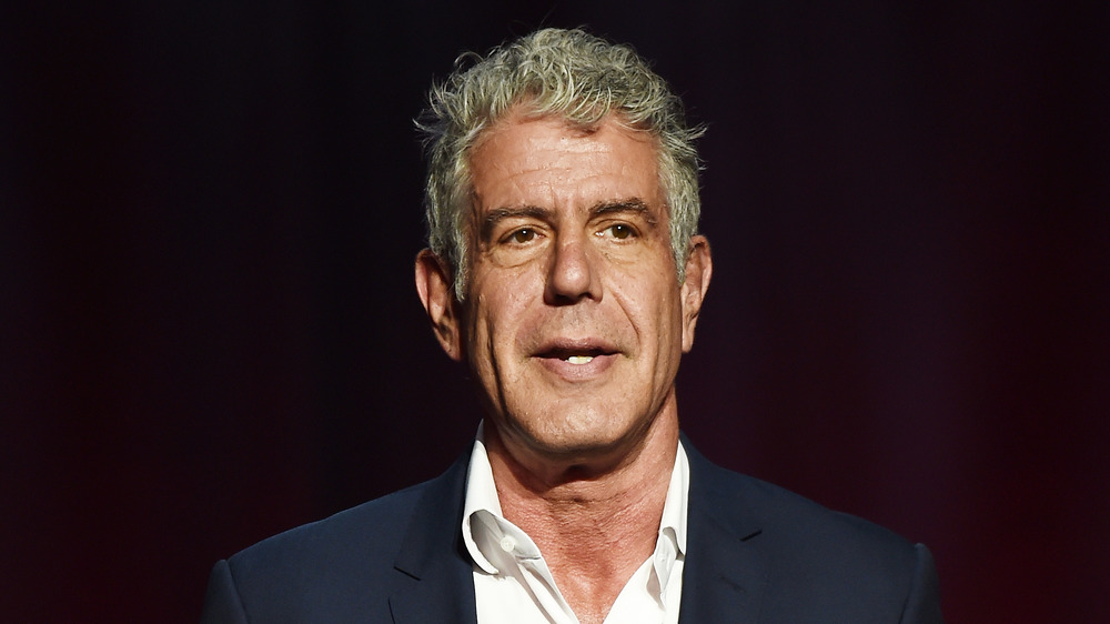 Anthony Bourdain speaking