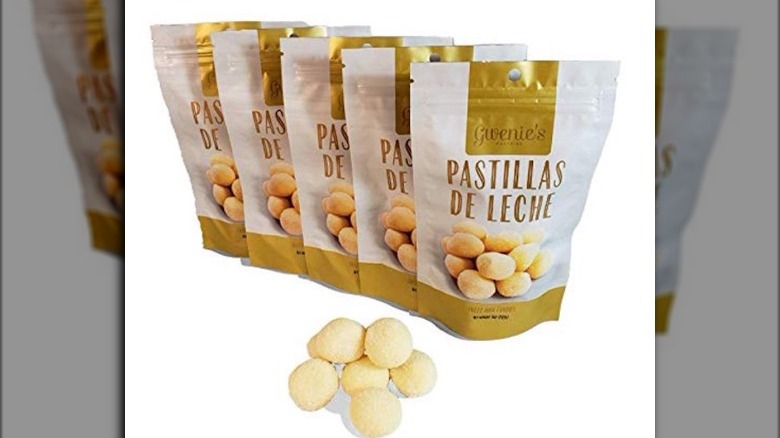 bags of Gwenie's pastillas de leche