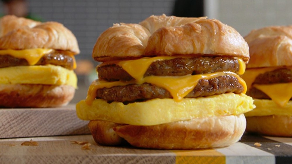 Burger King's breakfast sandwich 