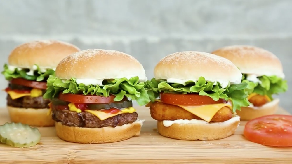 Burger King sliders 